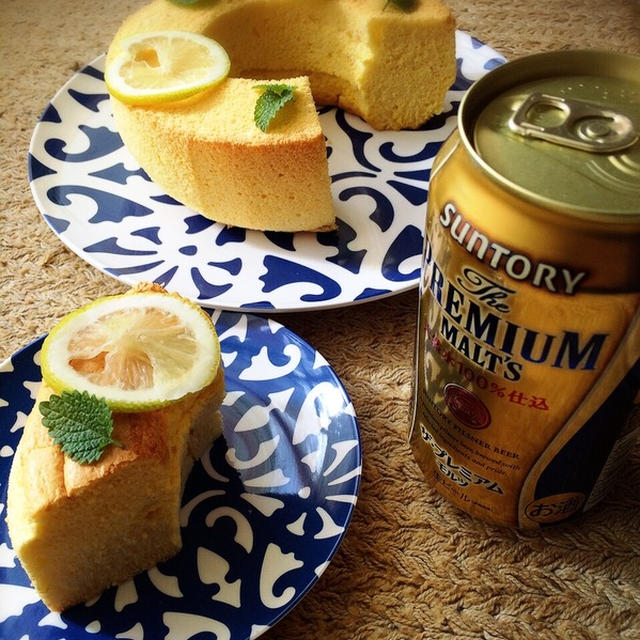 ビールでパナシェシフォンケーキ By たえちさん レシピブログ 料理ブログのレシピ満載