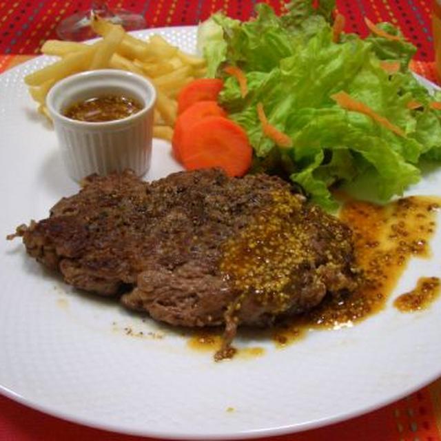牛薄切り肉の節約ステーキ By マムチさん レシピブログ 料理ブログのレシピ満載