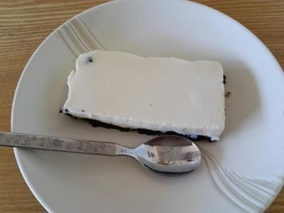 マシュマロで作るレアチーズケーキ