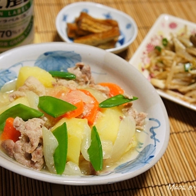 驚くほどお肉が軟らかい塩麹肉じゃが