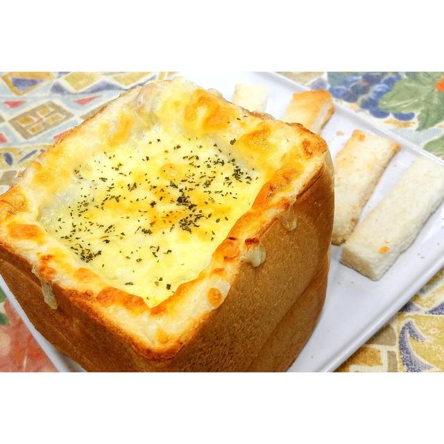 1斤まるごと♪濃厚ホワイトソース！！食パングラタン★