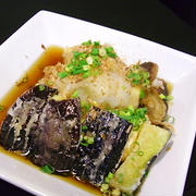超簡単　揚げ出し豆腐＆茄子
