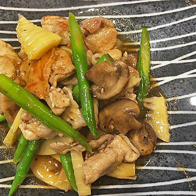 モニター「ホシサン☆極みだし」で旨みアップ・豚肉と旬の野菜の炒め物