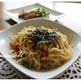 塩麹味のパスタ