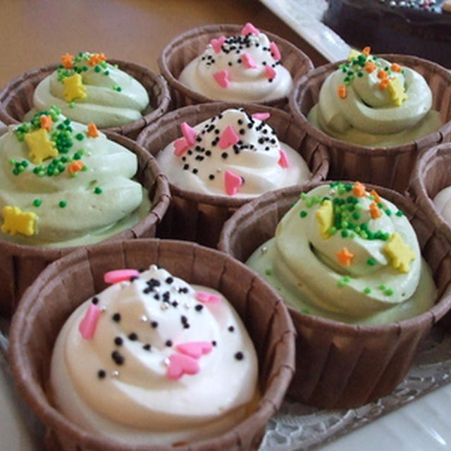 ツリーカップケーキ By リキ ゼリーさん レシピブログ 料理ブログのレシピ満載