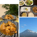梅ジュース消費・・シャトルシェフで鶏手羽肉と大根の梅ジュース煮～今朝の富士山