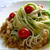 アスパラとみぞれの冷製パスタ