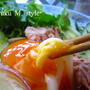 野菜冷やしうどん＆アボカドバーガー