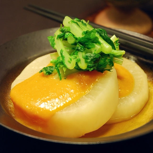 ふろふき大根☆レンジで柚子味噌ソース