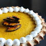 Pumpkin Pie with Walnuts Pastry