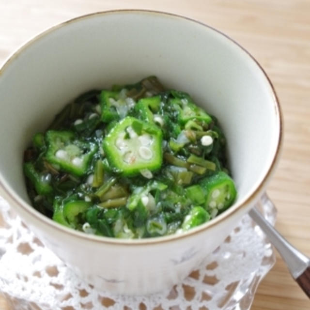 疲労回復ネバネバ野菜を食べるソース By 清水えりさん レシピブログ 料理ブログのレシピ満載