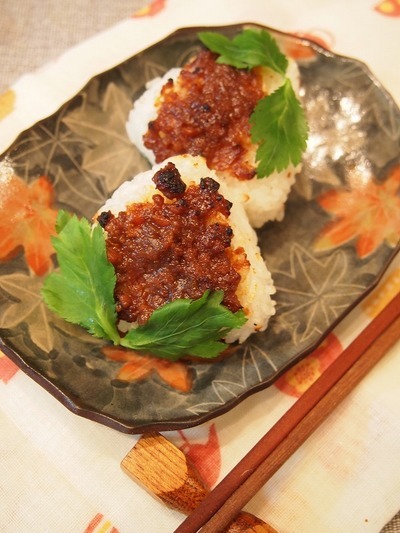 受験生応援!!夜食☆焼おにぎり