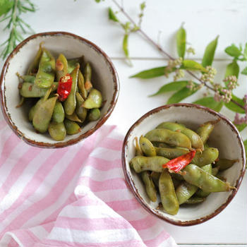 野菜高騰お助けおつまみ♡イタリアン枝豆