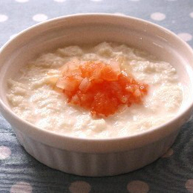 トマトのミルクパン粥 モグモグ期 By クーピーさん レシピブログ 料理ブログのレシピ満載