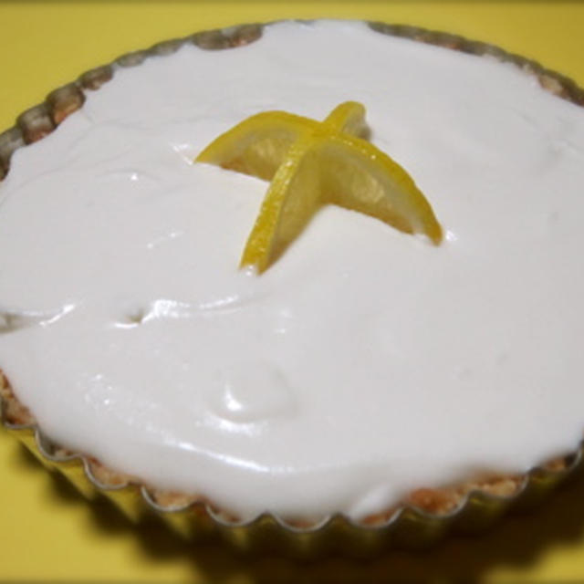 Fresh! Lemon mousse cream tart! フレッシュ！レモンのクリームムースタルト