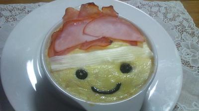 八重たんのハムポテトグラタン