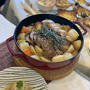 staub鍋でおもてなし・・テーブルに直行!!豚肉のポットロースト