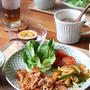豚肉と野菜のコチュジャン炒め。