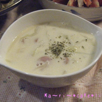簡単クリームスープ☆