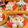 クリスマスに☆サンタクロースのメレンゲクッキー2