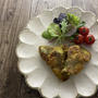 カレー風味の揚げない鯖の唐揚げ
