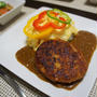 通知表～時短テクを駆使してオムカレーハンバーグ～