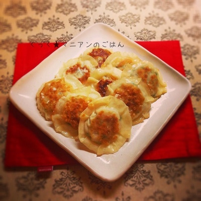 餃子の皮で☆中華風おやき シャーピン