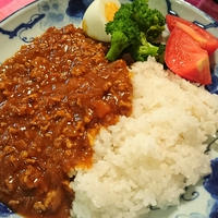 ハンブレで簡単★ドリアミート。