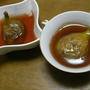 イチジクの紅茶ワイン煮ゼリー