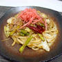 野菜だけの焼うどん（Vegetable Stir-Fried Udon）