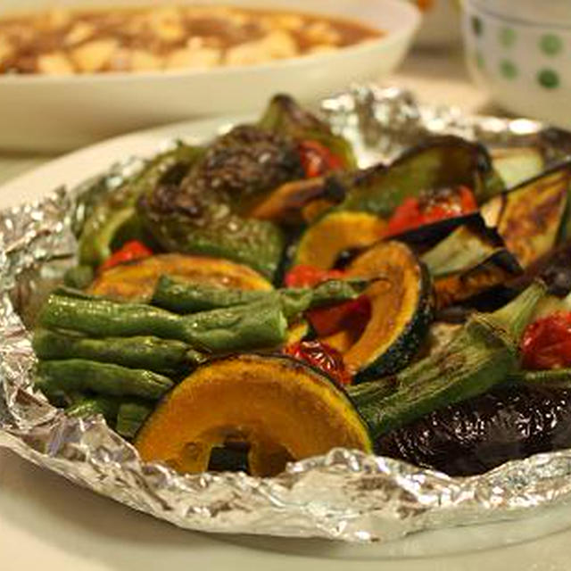 焼くだけ簡単 夏野菜のグリル By ｋｏｂａさん レシピブログ 料理ブログのレシピ満載