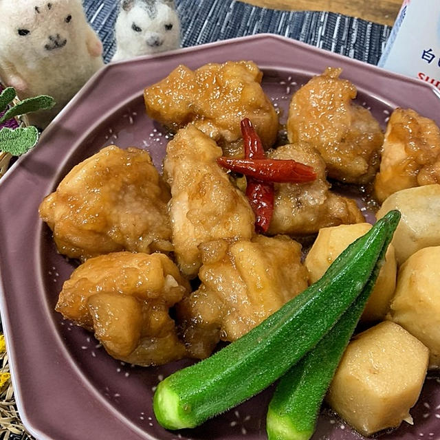 味が染みてる！里芋と鶏肉のオランダ煮を作ったよ