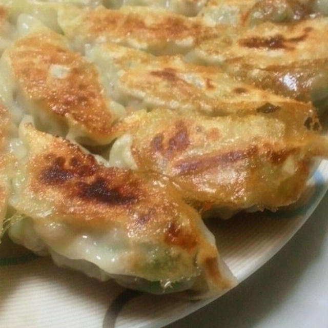 独活の味噌餃子♪