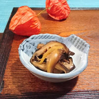 香りさっぱり、乾しいたけの柚子風味佃煮で混ぜご飯おにぎり