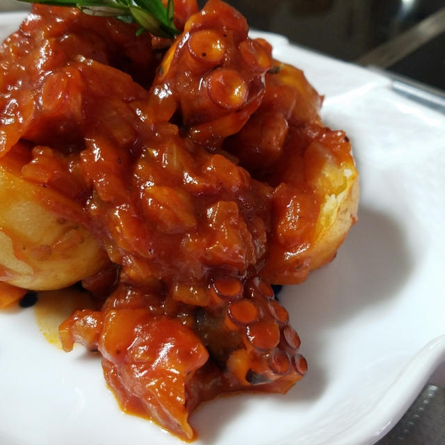 トマトケチャップで 失敗いらず タコとジャガイモの煮込み By Mikaさん レシピブログ 料理ブログのレシピ満載