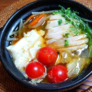 うま塩サラダチキン鍋