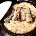 秋の味覚！土鍋で秋刀魚の炊き込みご飯♩
