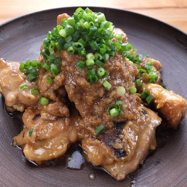 鶏肉の胡麻だれ焼き