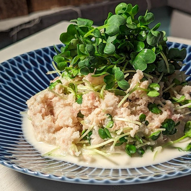 【体調不良の時に食べたいもの】さっぱりツナおろしサラダ