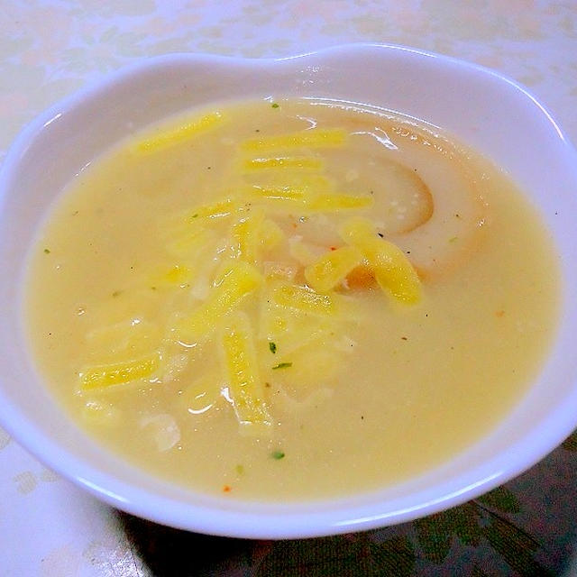 " チーズたっぷりシチュー風スープ " 