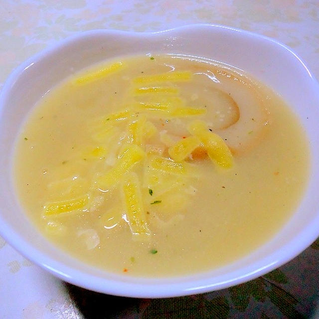 " チーズたっぷりシチュー風スープ " 