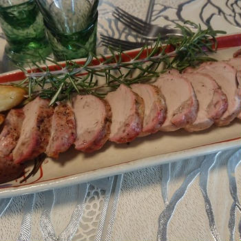豚肉とポテトのハーブ焼き