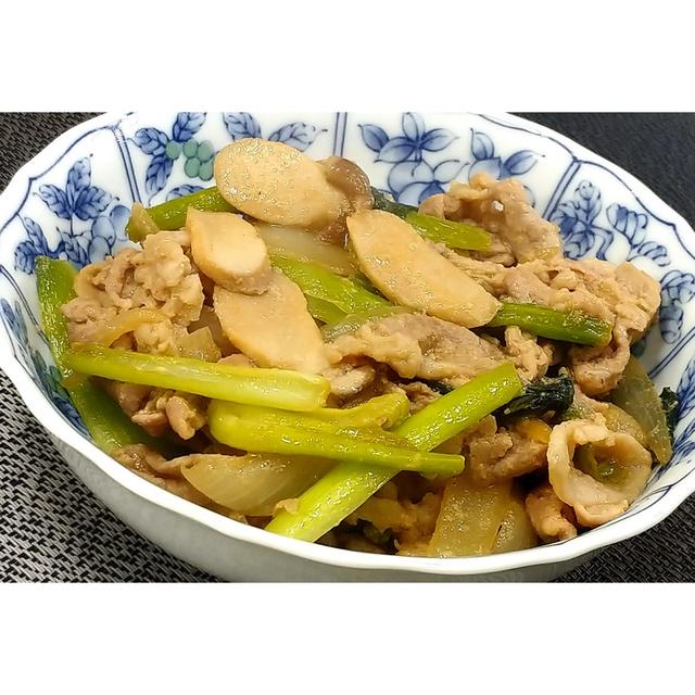 豚肉と野菜をしょうゆ麹につけこみました！！豚肉のしょうゆ麹炒め★