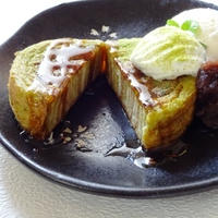 抹茶のぐるぐるフレンチトースト☆