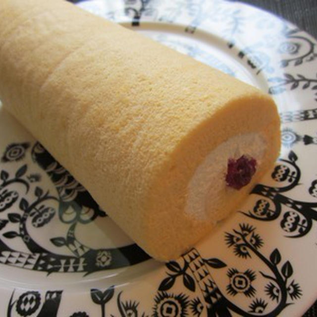 米粉の薔薇ジャムシフォンロール By ハッピーさん レシピブログ 料理ブログのレシピ満載