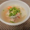 コラーゲンたっぷり手羽の塩麹スープ by taberunodaisukiさん