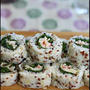 キヌア Roll sushi (Vegan)☆ ケール&カニカマ