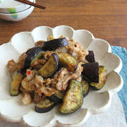 ごはんがすすむ☆なすと豚肉の味噌炒め