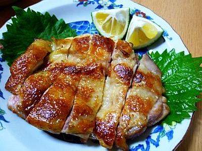 鶏もも肉のジューシー☆ソテー（カボス果汁＆ぽん酢かけ）