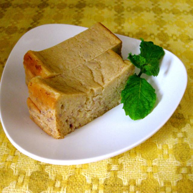 バナナと蜂蜜のリコッタチーズケーキ By きー さん レシピブログ 料理ブログのレシピ満載